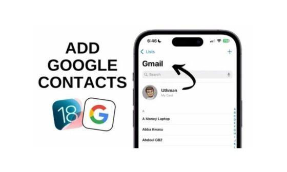 How to Import Contacts from Gmail to iPhone (Step-by-Step Guide)