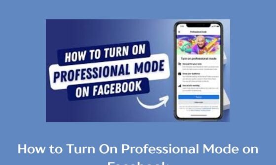 How to Turn On Professional Mode on Facebook